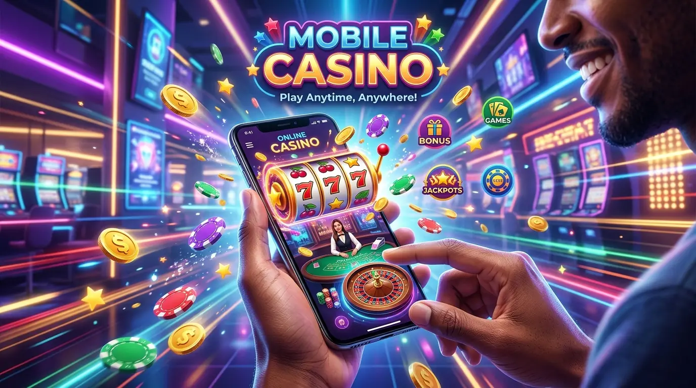 Woopwin casino på mobilen