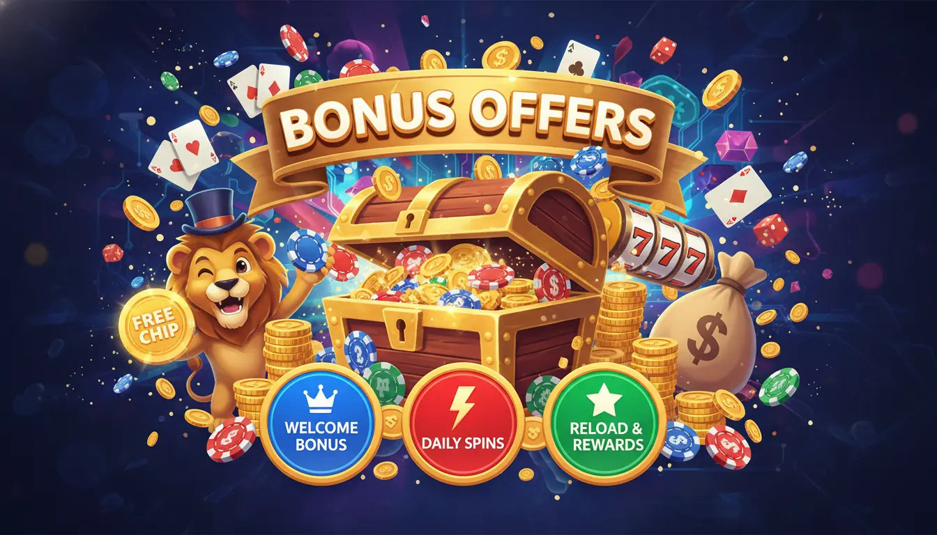 Bonus offers Woopwin casino