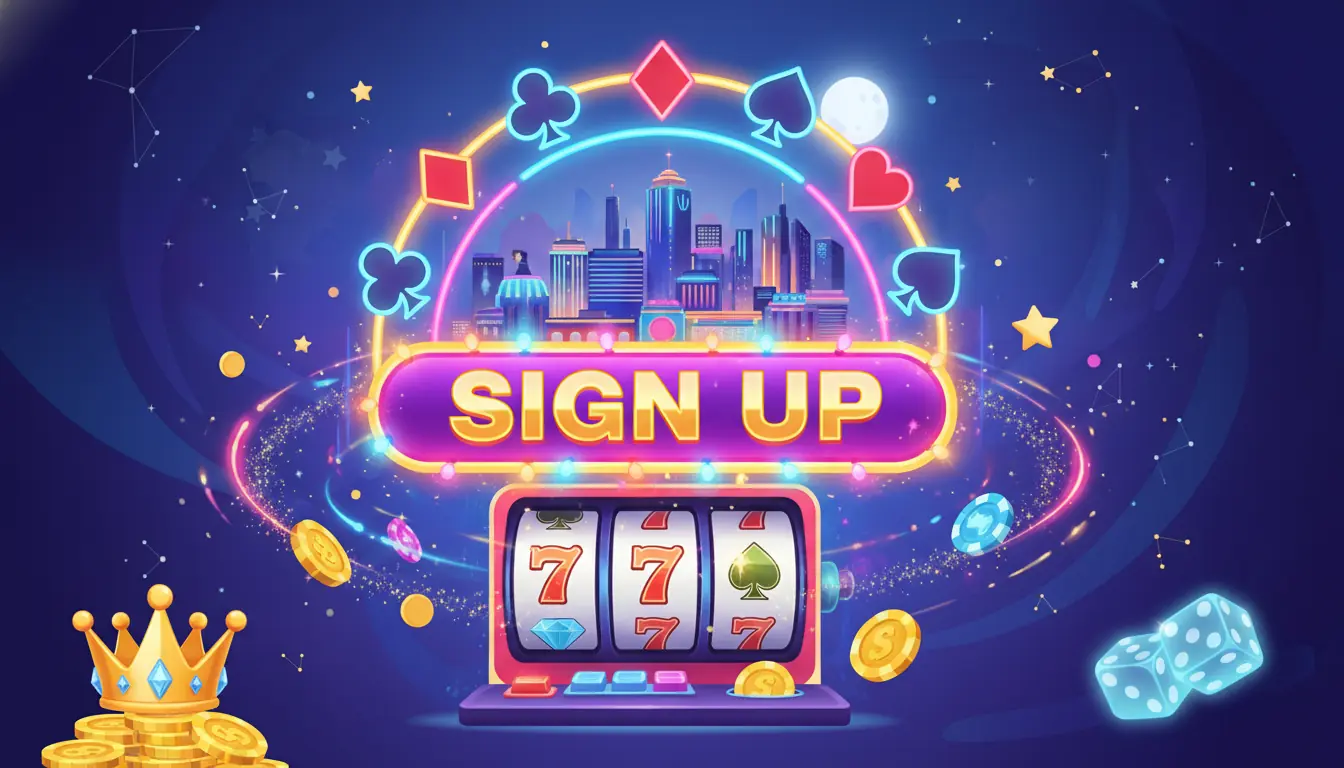 Skapa konto hos Woopwin casino